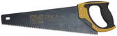 Широкая ножовка для дерева с пластиковой рукояткой 450мм 7TPI, EP-30119, Epica Star