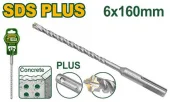 Бур по бетону SDS plus 6*160 мм JDHD3201 Jadever