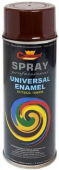 Краска-спрей алкидная Champion Universal - коричневый - 400ml (RAL 8016)