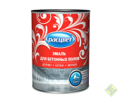 Эмаль для бетонных полов  "Расцвет"  Серая 2.7кг