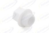 Заглушка резьбовая пластиковая Ø3/4" PN 25, белый, RTP
