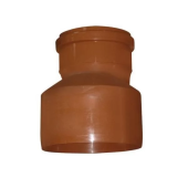 Переходник канализационный PVC (ПВХ) Ø160 * 110, Turplat-bis, оранж