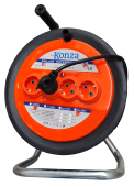 Катушка с кабелем 4 розетки  2P+E/50m 3*2.5