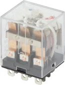 Реле промежуточное  с Led индикацией 10А, 3 группы контактов, катушка 230В АC