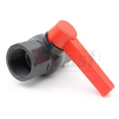 Кран шаровый ПП (PP) Ø1.1/2" М/М 050 PKV F13 (ISKO) PN3