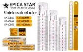 Линейка стальная 60см, EP-60051, Epica Star