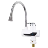 Смеситель мгновенного нагрева с индикатором, Basic 2, с гибким шлангом