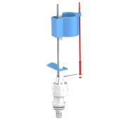Клапан заливной NIKIPLAST 3/8″, нижняя подводка, пластиковый, для бачка унитаза (Арт. 01917)