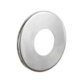 Декоративная накладка из нержавеющей стали для смесителя ITAP под раковину - 55 x 21 мм