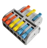 Cоединительная клемма СК-6x3 0,08-2.5mm 32A тип проходная MegaWatt