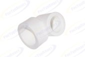 Угольник переходной PP-R Ø32х25, 90°, белый, RTP