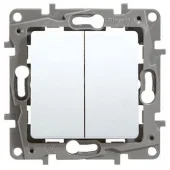 Выключатель 2P 10A белый NILOE Legrand