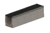 Лоток водоотводный BETOMAX DRIVE DN150 H310 с решеткой чугунной D400 (1000х210х310)