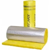 Вата минеральная с отражателем ISOVER RIO ALU; 7500*1200*100мм (1рул-9.0м²)