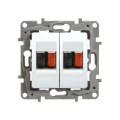 Розетка аудио двойная белый NILOE Legrand