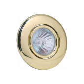 Встроенный светильник MR16. G5.3/G6.35. макс 50Вт. золото. HL750