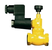 Газовый соленоидальный клапан 1" открытый метан 230V 5.5bar ITAP 993