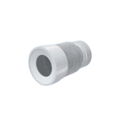 Удлинитель гибкий для унитаза с выпуском 231-500мм, 110мм