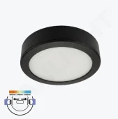 Спот LED накладной/встраиваемый 18W 3CCT круглый черный IP20 145*180*26.5 PL-UL18UPB3CCT PANLIGHT