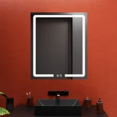 Зеркало для ванной Bayro Prisma прямоугольное 600x800 LED touch c подогревом