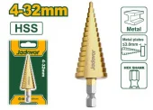 Сверло конусное ступенчатое для металла  4-32mm JDJD1406 Jadever