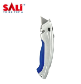 Нож выдвижной корпус металл/пластик, лезвия 60*18мм из стали SK5 (1+3шт), SALI