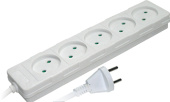 Удлинитель e.es.5.3.b 5 гнезд 3м BZK защита ребенка