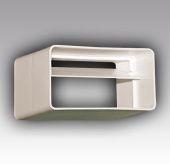 Соединитель плоских вентиляционных каналов с обратным клапаном D / LP 100 * 55