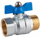 Шаровой кран бабочка 1/2" FM Genebre