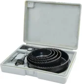 Набор коронок по дереву MEGA. 8 шт. 64 - 127 мм