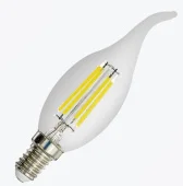 Светодиодная лампа филамент свеча на ветру PANLIGHT C37 5Вт 520 Лм E14 4000K PL-CAT50144