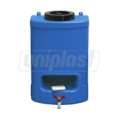 Рукомойник вертикальный 20 л с краником (синий) (Д/Ш/В - 18x30x47,5 см) EP (0,026 м³)