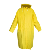 Плащ-дождевик XL, полиэст. ПВХ 0,35мм желтый Profmet