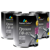 Грунт "GAMA-COLOR" ГФ-021 (0,9 кг) красно-коричневый