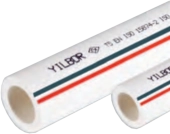 Труба водопроводная PP-R Ø20*3,4 PN25 (армированная стекловолокном); Yilbor