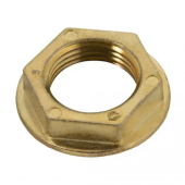 Гайка латунная с фланцем - 1/2"