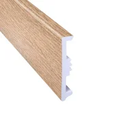Плинтус из дюрополимера HDPS Arbiton STIQ XL Дуб Алгавре 125 STX810 WOOD