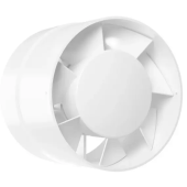 Вентилятор вытяжной осевой  Vent Europe BLOW 125, d.125 мм, 18 Вт, 220-240 В, пластиковый, белый