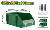 Пластиковый ящик для хранения метизов 325*205*140мм; Jadever