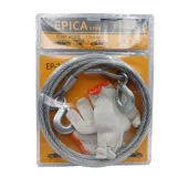 Буксировочный стальной трос 12мм*4м, EP-30562, Epica Star