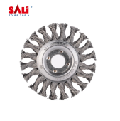 Щетка проволочная плетеная круговая для УШМ (Болгарки) Ø200 мм