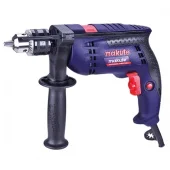 Дрель электрическая ударная 13 мм, 220-240V, 610W, 0-2800 об/мин, Makute