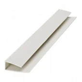 Профиль конечный L для панелей 10мм 3,0м  Белый /001