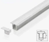 Профиль LED врезной 3 m micro 7.5x8.8 PL-7.5/8.8-A 3m алюминий PANLIGHT