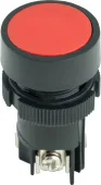 Кнопка пластмасовая без фиксации e.mb.ea145 красная 1NO+1NC