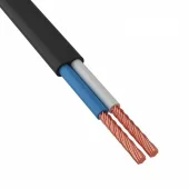 Провод электрический ШВВП -2*0,75  черный