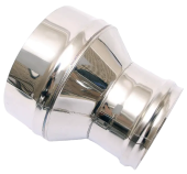 Переходник МП для дымохода Ferrum D100М-115П (0,5мм)