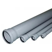 Труба полипропиленовая (PP) для внутренней канализации Teraplast PRO серая
