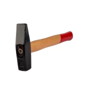 Молоток слесарный 300гр с деревянной рукояткой, Lider