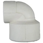 Уголок монтажный PPR 20*1/2 B белый EMIRPLAST